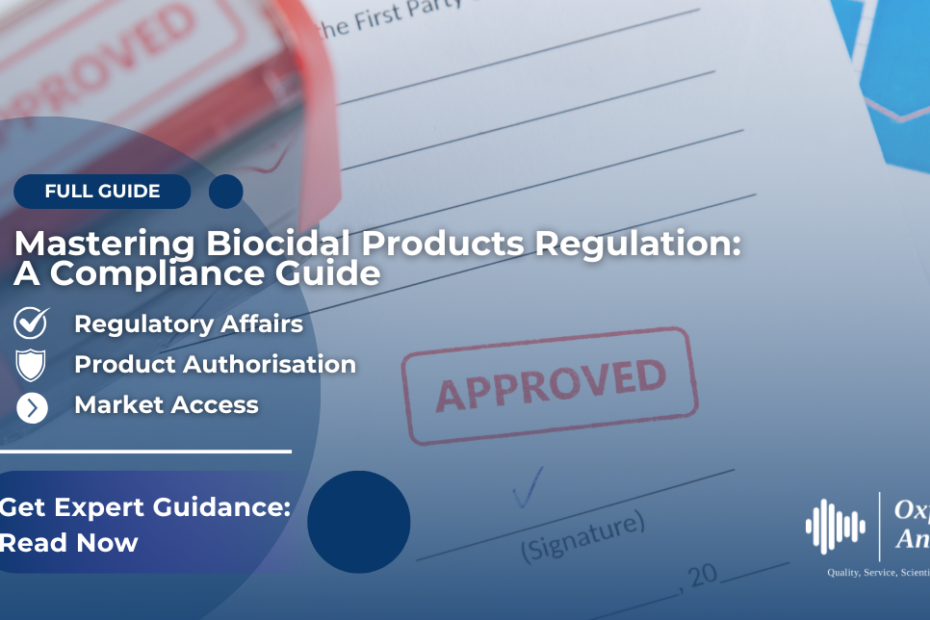 Mastering biocidal products regulation: a guide for regulatory affairs consulting